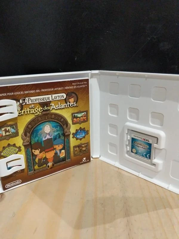 Professeur Layton et l’Héritage des Aslantes – 3DS – Complet – Parfait état – photo 3